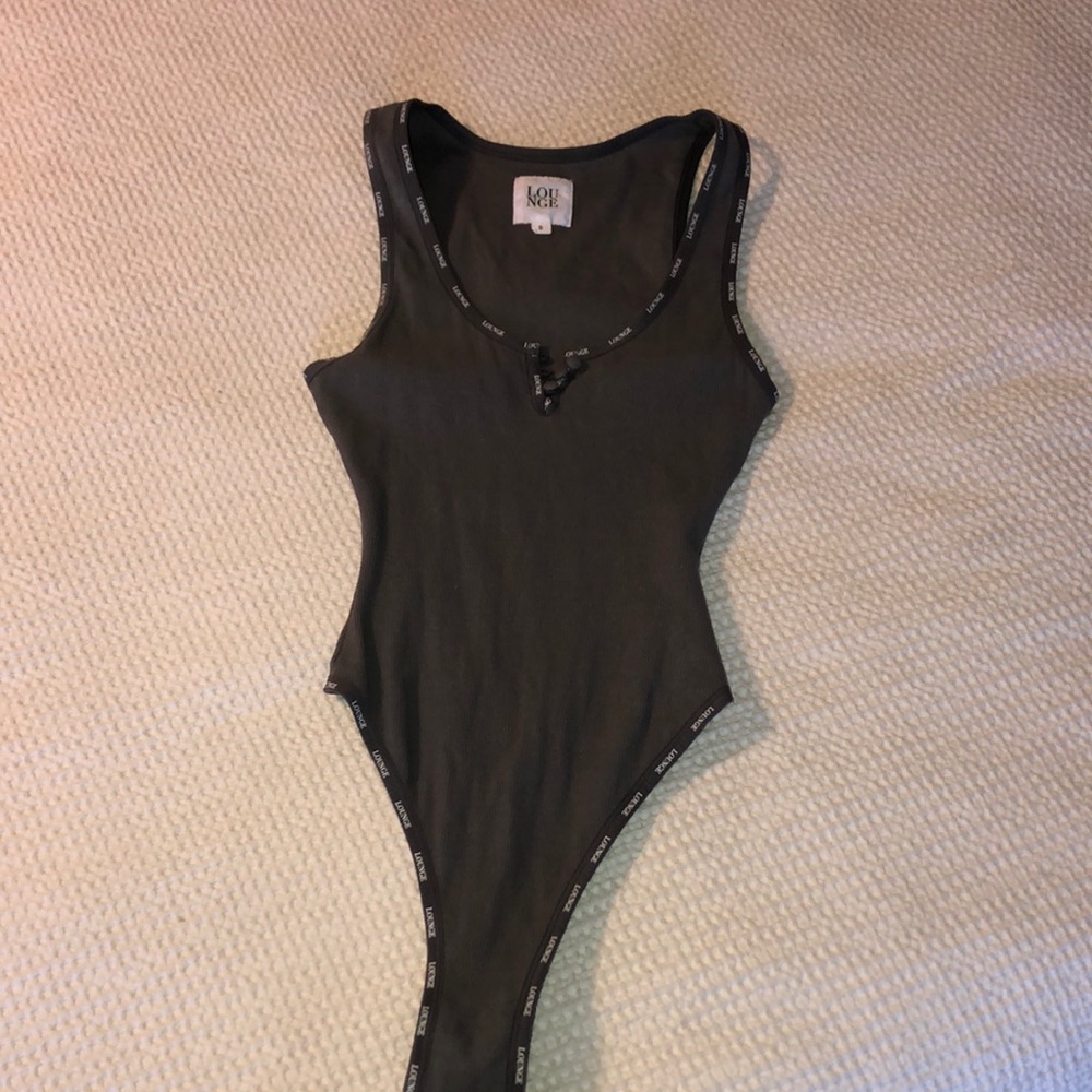 LOUNGE thong bodysuit